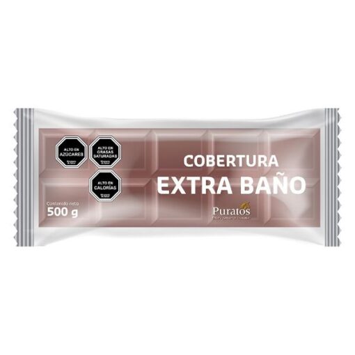COBERTURA DE CHOCOLATE PURATOS EXTRA BAÑO 500GR